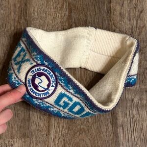 Retro Trans-Antarctica Gore-Tex Fleece-lined Knit Winter Headband